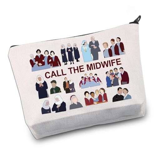 VAMSII Call Midwife TV Show Merchandise Future Hebamme Tasche Hebamme Fans Geschenke Hebamme Themed Geschenke für Frauen, Hebammen-Tasche, Modern von VAMSII