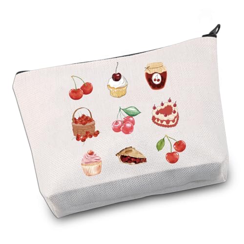 VAMSII Make-up-Tasche für Cupcakes, Erdbeer-Liebhaber, Erdbeer-Geschenk, Erdbeer-Kokette, Geschenk, Cupcakes Erdbeere, Modern von VAMSII