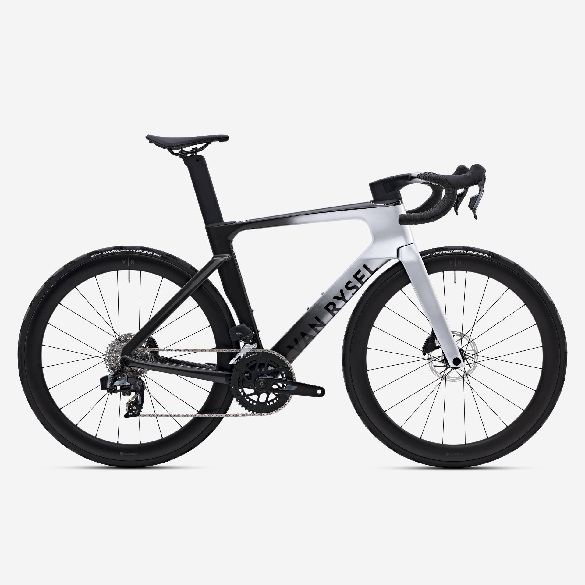 Race Rennrad RCR-F Pro CF SRAM Rival AXS E1 Powermeter grau von VAN RYSEL