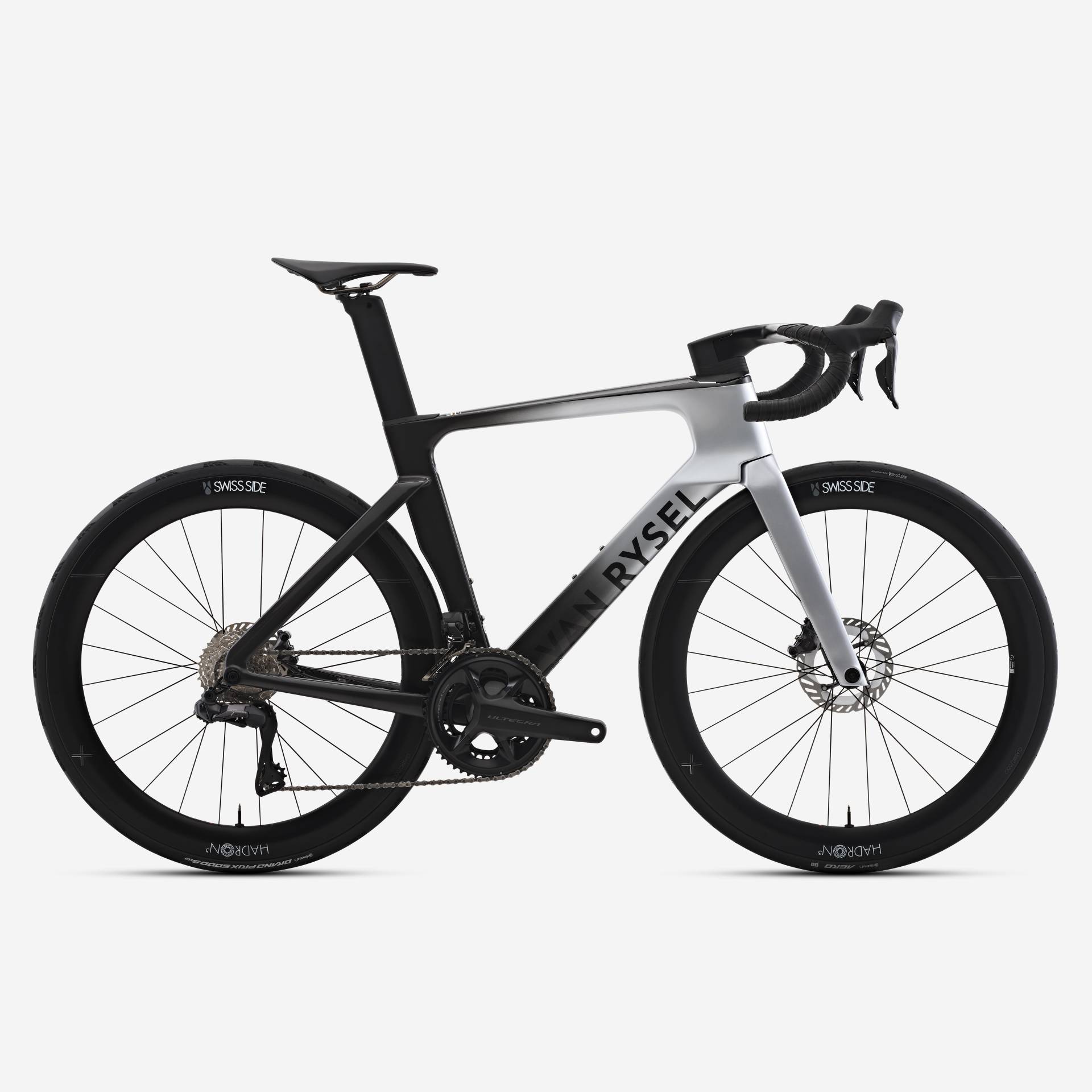 Race Rennrad RCR-F Pro Shimano Ultegra Di2 Powermeter grau von VAN RYSEL