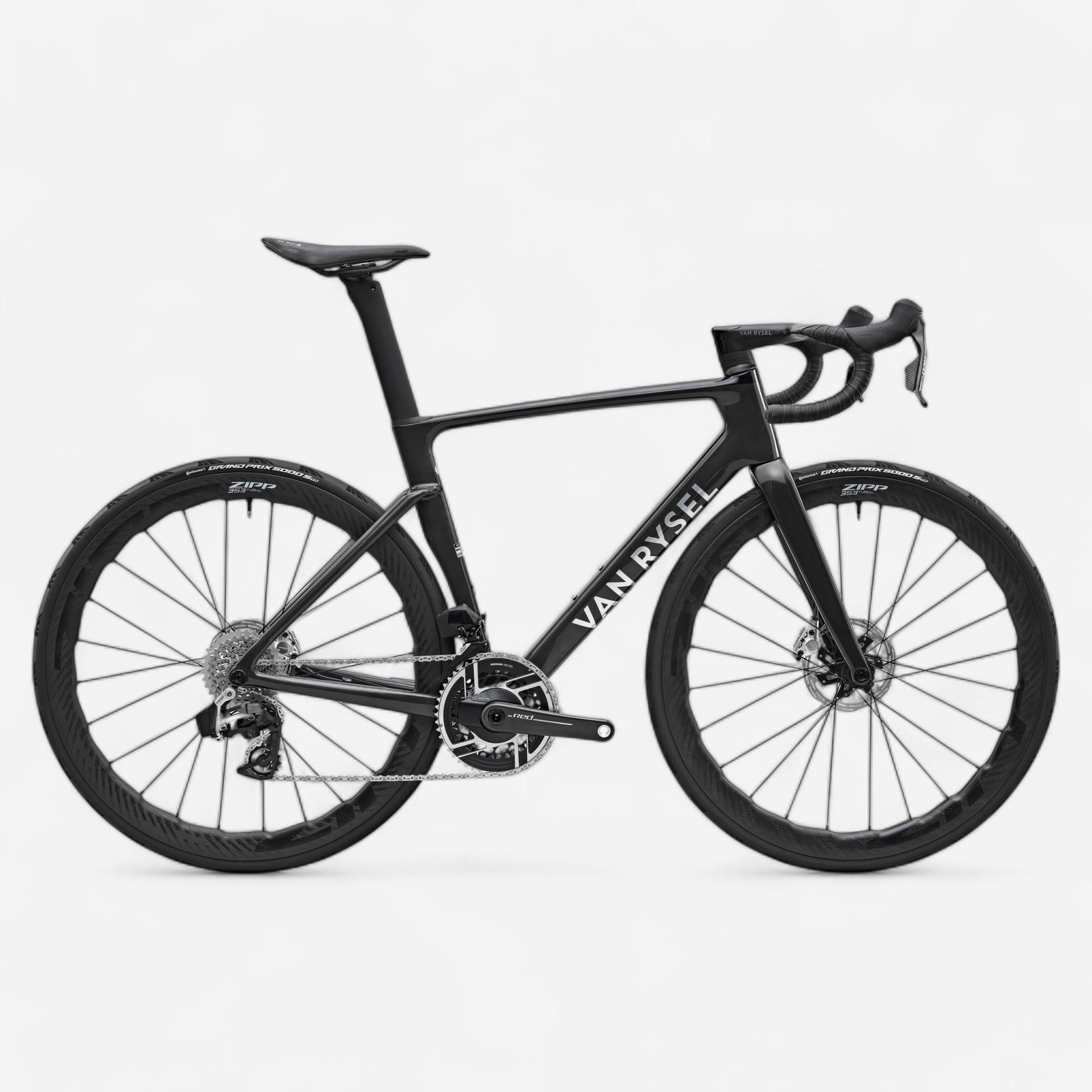 Race Rennrad RCR-R Pro SRAM RED AXS Powermeter Zipp 353 NSW schwarz glänzend Race Rennrad RCR-R Pro SRAM RED AXS Powermeter Zipp 353 NSW schwarz glänzend von VAN RYSEL