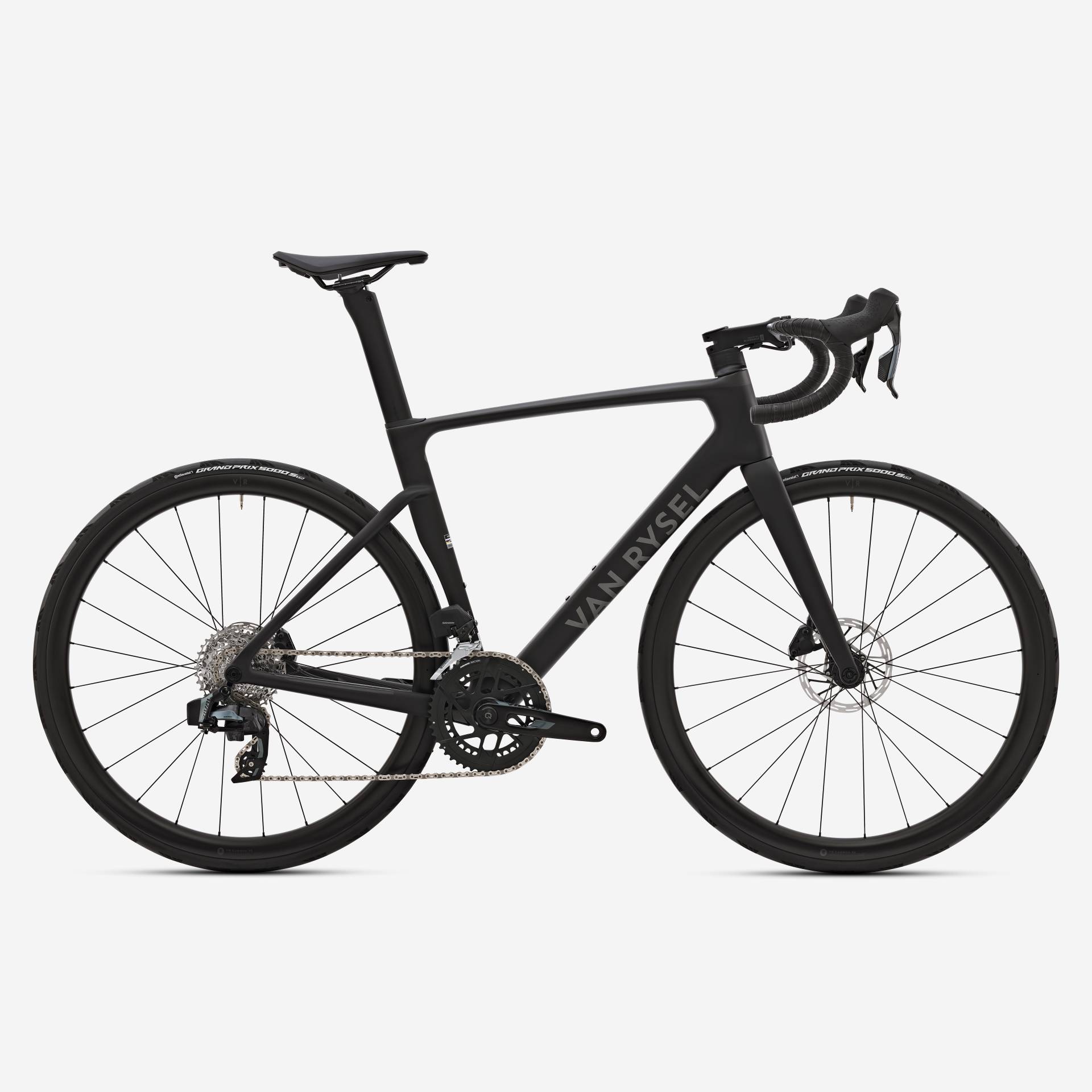 Rennrad Race RCR-R CF SRAM Rival AXS E1 Powermeter schwarz von VAN RYSEL