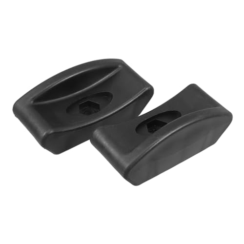 VANZACK 2 Stücke Dumbbell Rack Zubehör Gummihalterung Rutschfester Gewichtshalter für Langhantelablage Geräuschdämpfend Stoßabsorbierend für Home Gym Fitnessgeräte von VANZACK