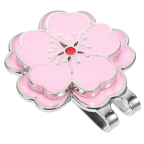 VANZACK Magnetischer Golfball Marker Hut Clip Robuster Golf Cap Halter mit Praktischem Golfs Supply Tragbarer Ball Marker für Hüte Caps und Gürtel Stilvoll und Leicht Anzubringen von VANZACK