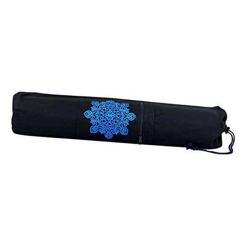 VANZACK Sling Sporttasche Yoga Matte Tragetasche Reißverschluss Yoga Tasche Bedruckte Canvas Tasche von VANZACK