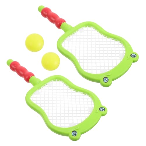 VANZACK Tennisschläger Set Leicht und Robust mit Bällen Kindgerechtes Trainingstennis Indoor und Outdoor Fördert Tennisfähigkeiten und Aktives für Jungen und Mädchen von VANZACK