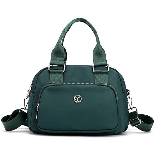 VARLIVOO Mode Damen Schultertasche Frauen Umhängetasche Handtasche Reisen Taschen Crossbody Bag Polyester Grün von VARLIVOO