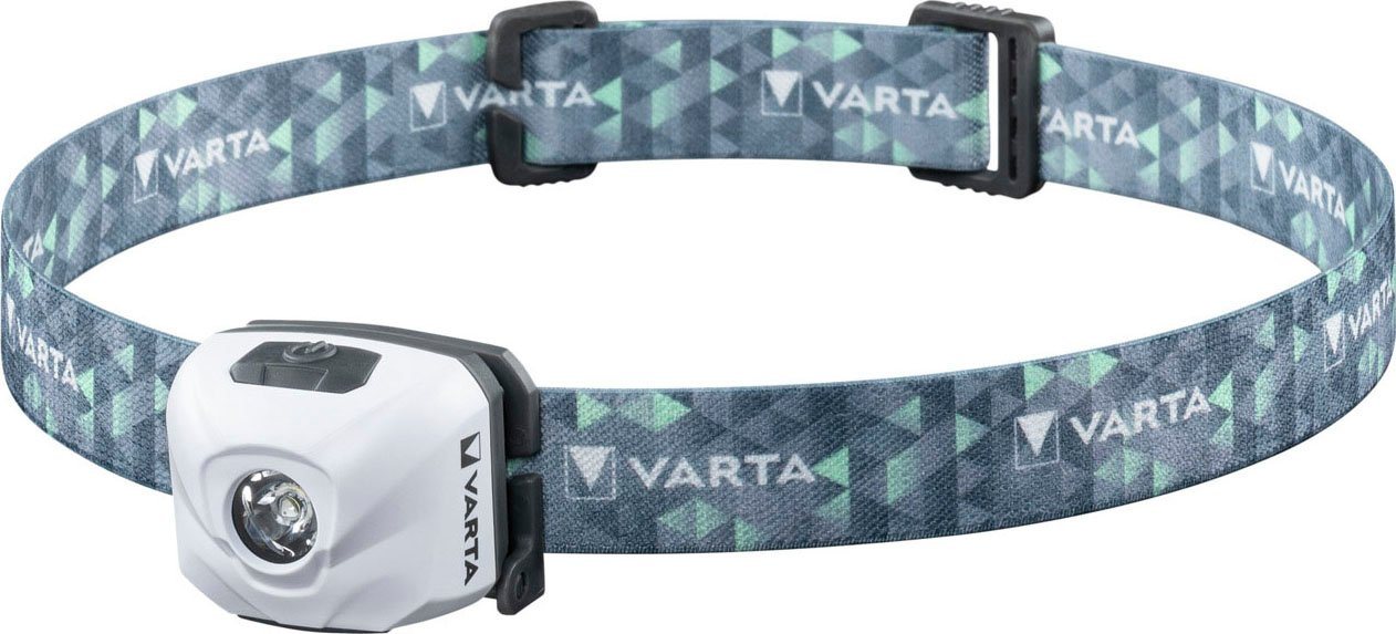 VARTA Taschenlampe Outdoor Sports Ultralight H30R (1-St), aufladbare Stirnleuchte mit Tastensperre und Speicherfunktion von VARTA