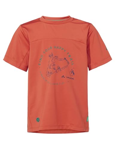 VAUDE Unisex Kinder Kids Solaro Ii T-Shirt, Hotchili, 98 EU von VAUDE