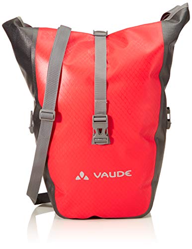 Vaude Unisex Aqua Front Vorderradtaschen, red, Einheitsgröße von VAUDE