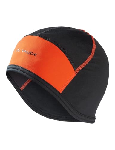 VAUDE Bike Cap | Warme Wintermütze - Winddicht & Atmungsaktiv | Wasserabweisend & Schnelltrocknend | Klimaneutral | Umweltfreundlich aus recycelten Materialien | Unterschiedliche Materialzonen von VAUDE