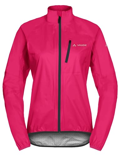 VAUDE Women's Drop Jacket III| Leichte Regenjacke - Wasserdicht & Federleicht | Ceplex active Technologie | Atmungsaktiv & Kompakt verstaubar | Umweltfreundlich mit Eco Finish | Reflektierende Details von VAUDE