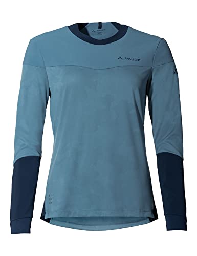 VAUDE Damen Women's Moab Ls Pro T-Shirt, Blue Gray, 40 EU von VAUDE