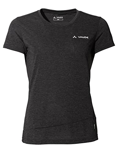 VAUDE Damen Women's Sveit T-Shirt, Black/Black, 46 EU von VAUDE