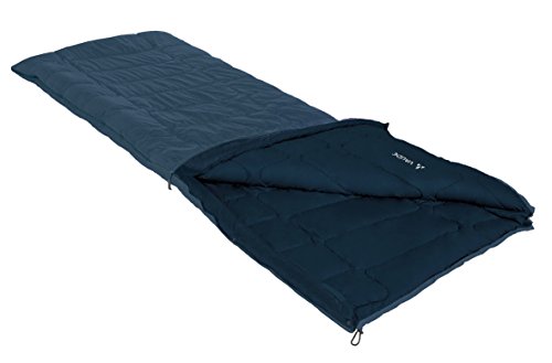 VAUDE Deckenschlafsack Navajo 500 XL, atmungsaktiver Frühjahrs- / Sommerschlafsack extra lang 235 (L) x 90 (B) cm, Kunstfaserschlafsack 1750 g ideal für Camping- und Hüttentouren von VAUDE