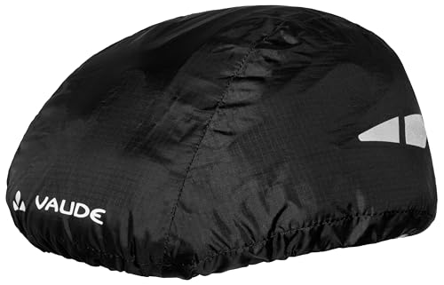 VAUDE Unisex Helmet Raincover Helmüberzug, Schwarz, Einheitsgröße EU von VAUDE