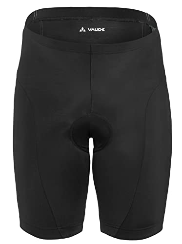 VAUDE Fahrradhose Herren kurz, Men’s Active Pants Black Uni XL, gepolsterte Radhose mit hoher Elastizität für maximale Bewegungsfreiheit, schnelltrocknend & atmungsaktiv von VAUDE