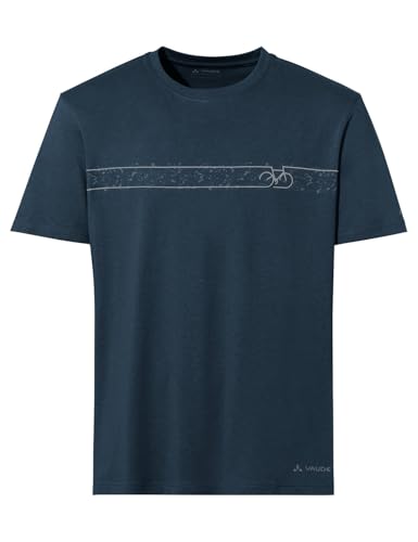 VAUDE Herren Mens Cyclist V T-Shirt, Dark Sea/Blue, 3XL EU von VAUDE