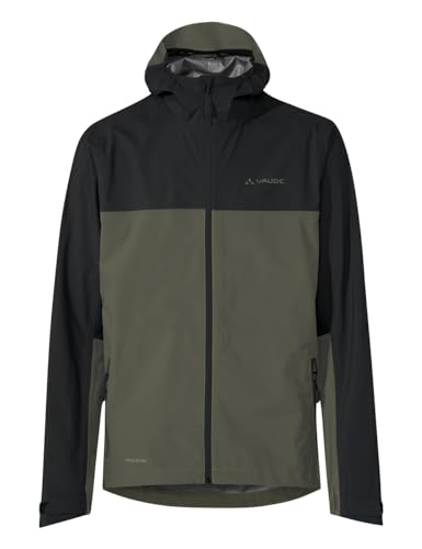 VAUDE Herren Mens Moab Rain Jacket, Khaki Uni, XXL EU von VAUDE