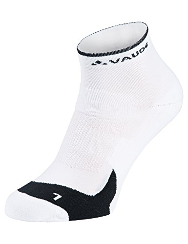 VAUDE Herren Strümpfe Bike Socks Short, white, 45-47, 401340010450 von VAUDE