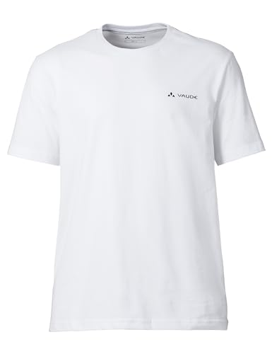 VAUDE Herren Mens Brand T-Shirt, Weiß, XL EU von VAUDE