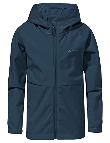 VAUDE Unisex Kinder Kids Kinich Jacket, Dark Sea, 134-140 EU von VAUDE