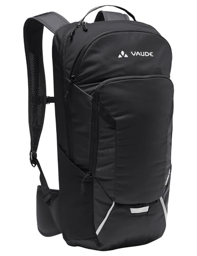 VAUDE Ledro 12 - Fahrrad-Rucksack mit 12 Liter Volumen - inkl. Regenhülle, Schwarz von VAUDE