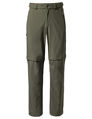 Vaude Herren Men's Farley Stretch T-Zip Pants III Hose, khaki, 48-Short von VAUDE