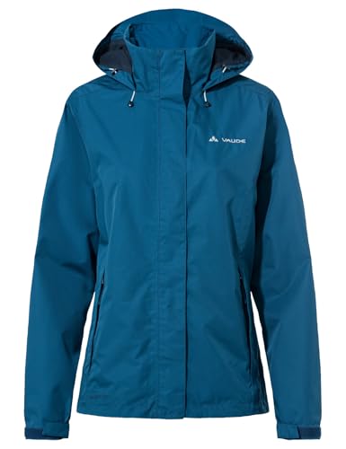 VAUDE Damen Women's Escape Light Jacket Regenjacke, Shore Blue, 36 EU von VAUDE