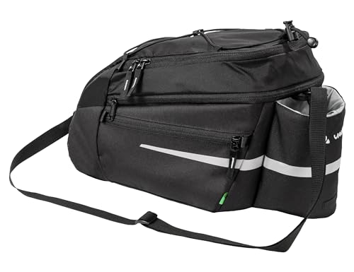 VAUDE 14512 Silkroad L (UniKlip) Gepäckträgertaschen, Black, Einheitsgröße von VAUDE