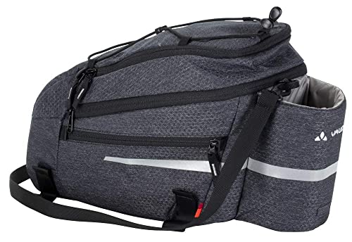 VAUDE Silkroad L Fahrradtasche Gepäckträgertasche 9+2l (Melange, Einheitsgröße) von VAUDE