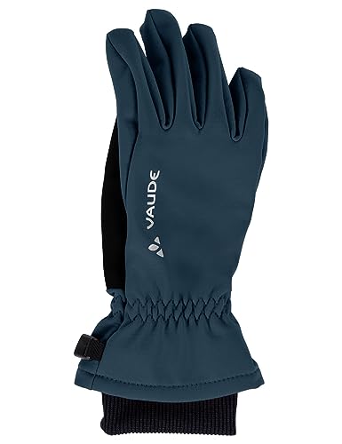 Vaude Unisex Kinder Kids Rondane Gloves Handschuhe, dark sea, 6 EU von VAUDE