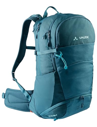 VAUDE Wanderrucksack Wizard 30+4, wasserabweisender Rucksack Damen & Herren, komfortabler Trekkingrucksack mit durchdachtem Tragesystem & praktischer Fächeraufteilung von VAUDE