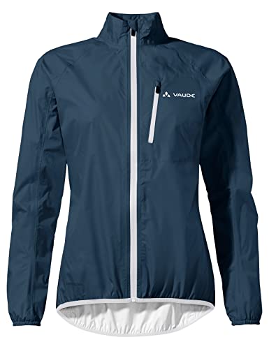 VAUDE Women's Drop Jacket III| Leichte Regenjacke - Wasserdicht & Federleicht | Ceplex active Technologie | Atmungsaktiv & Kompakt verstaubar | Umweltfreundlich mit Eco Finish | Reflektierende Details von VAUDE