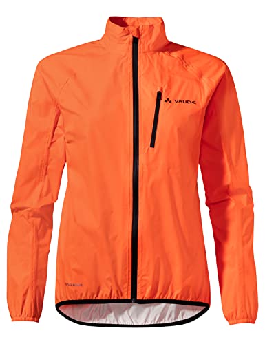 VAUDE Women's Drop Jacket III| Leichte Regenjacke - Wasserdicht & Federleicht | Ceplex active Technologie | Atmungsaktiv & Kompakt verstaubar | Umweltfreundlich mit Eco Finish | Reflektierende Details von VAUDE