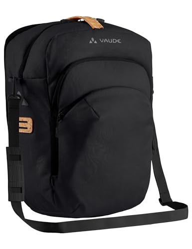 Vaude Unisex eBack Single Hinterradtaschen, Schwarz, Einheitsgröße von VAUDE
