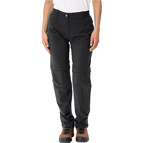 Vaude Damen Women's Farley Stretch ZO Pants II Hose, black, 40-Long Vaude Damen Women's Farley Stretch ZO Pants II Hose, black, 40-Long von VAUDE