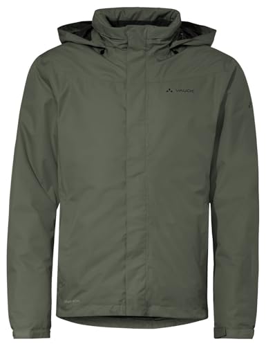 VAUDE Regenjacke Men's Escape Bike Warm Jacket, wasser- und winddichte Fahrrad Regenjacke Herren, atmungsaktive Herren-Outdoorjacke – in Khaki , Größe: M von VAUDE