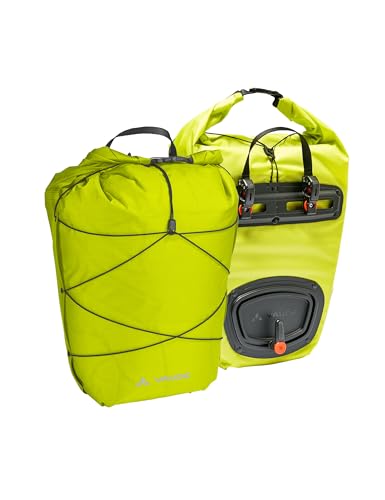 Vaude 12952 Unisex – Erwachsene Aqua Back Light Hinterradtaschen, Bright Green, Einheitsgröße von VAUDE