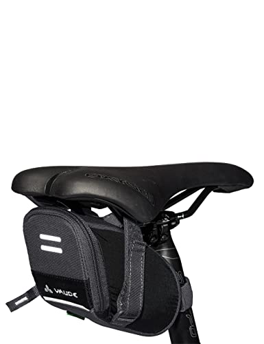 VAUDE Satteltasche für Fahrrad “Race light”, Fahrradtasche Sattel klein mit Reflektoren, Werkzeugtasche Fahrrad-Sattel mit Klettverschluss, besonders leicht, einfache Montage von VAUDE