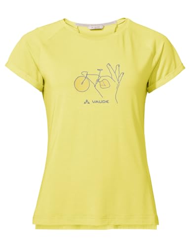VAUDE Damen Women's Cyclist 2 T-Shirt, Mimosa, 38 EU von VAUDE