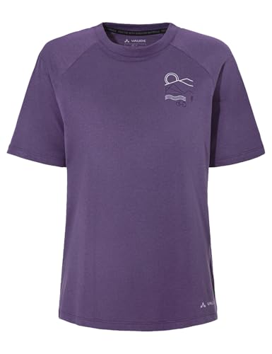 VAUDE Damen Women's Cyclist Casual T-Shirt, Mulberry, 38 EU von VAUDE