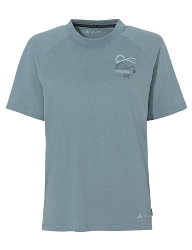 VAUDE Damen Women's Cyclist Casual T-Shirt, Nordic Blue, 38 EU von VAUDE