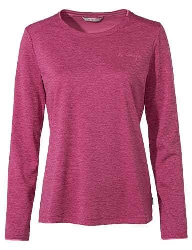 Vaude Damen Women's Essential Ls T-Shirt, Rich Pink, 40 EU von VAUDE