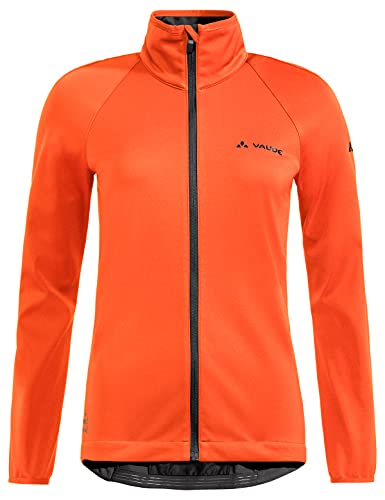 VAUDE Damen Women's Matera Softshell Jacket Jacke, neon orange, 40 EU von VAUDE