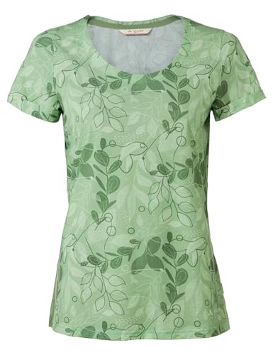 VAUDE Damen Women's Skomer AOP T-Shirt, Willow Green, 34 EU von VAUDE