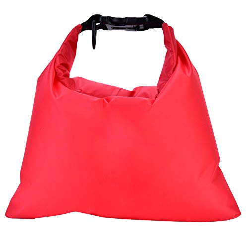 VBESTLIFE 1,2 L wasserdichte Tasche, Zuverlässige Tragbare Outdoor-Aktivitäten, Polyester-Tasche für Camping, Driften, Wandern (rot) von VBESTLIFE