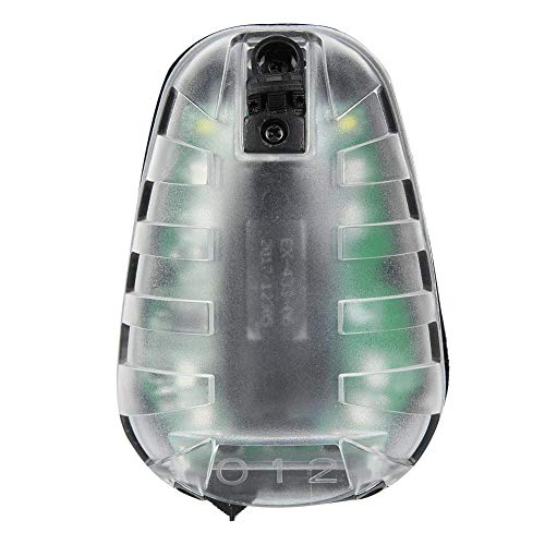 VBESTLIFE Airsoft Blitzleuchte im Freien, EX433-BK-GREEN Airsoft Sicherheitsblitzleuchte Survival IR Flash Waterproof Lady Bird Lamp von VBESTLIFE