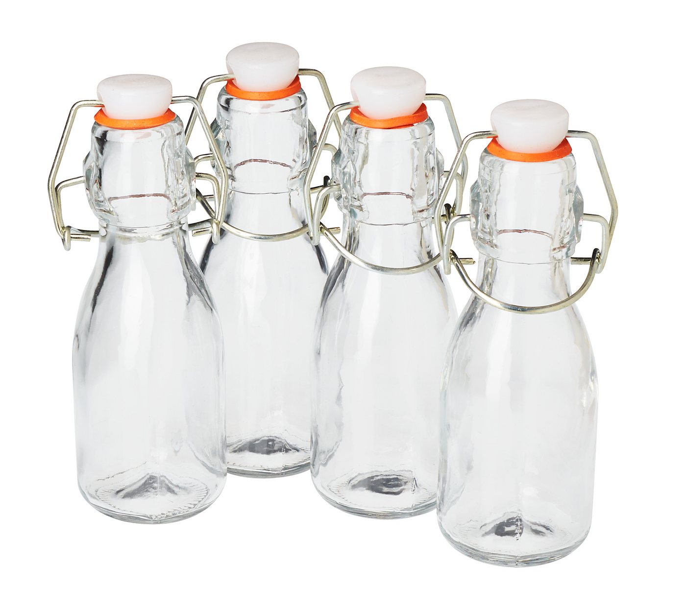 VBS Trinkflasche Mini-Bügelflaschen, 4 Stück von VBS