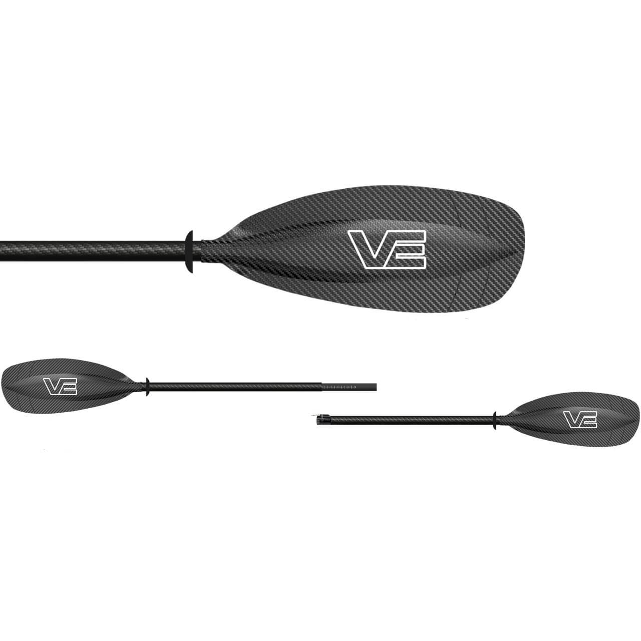 VE Carbonpaddel EXP - 210-220, Straight (2pc) von VE Paddles}